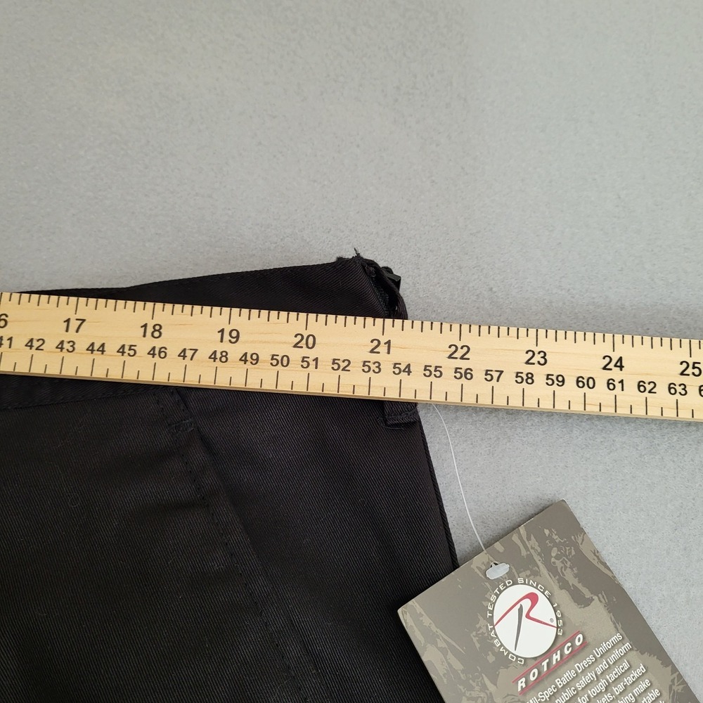 NWT Men's Rothco BDU Battle Dress Uniform Black Cargo Tactical Military Pants XL - Picture 13 of 16